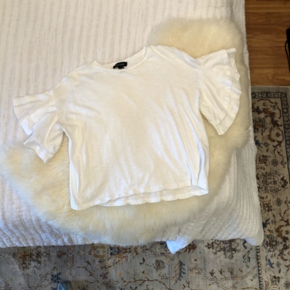 *SOLD* 
Ruffle Sleeve T-Shirt - Picture 2 of 3